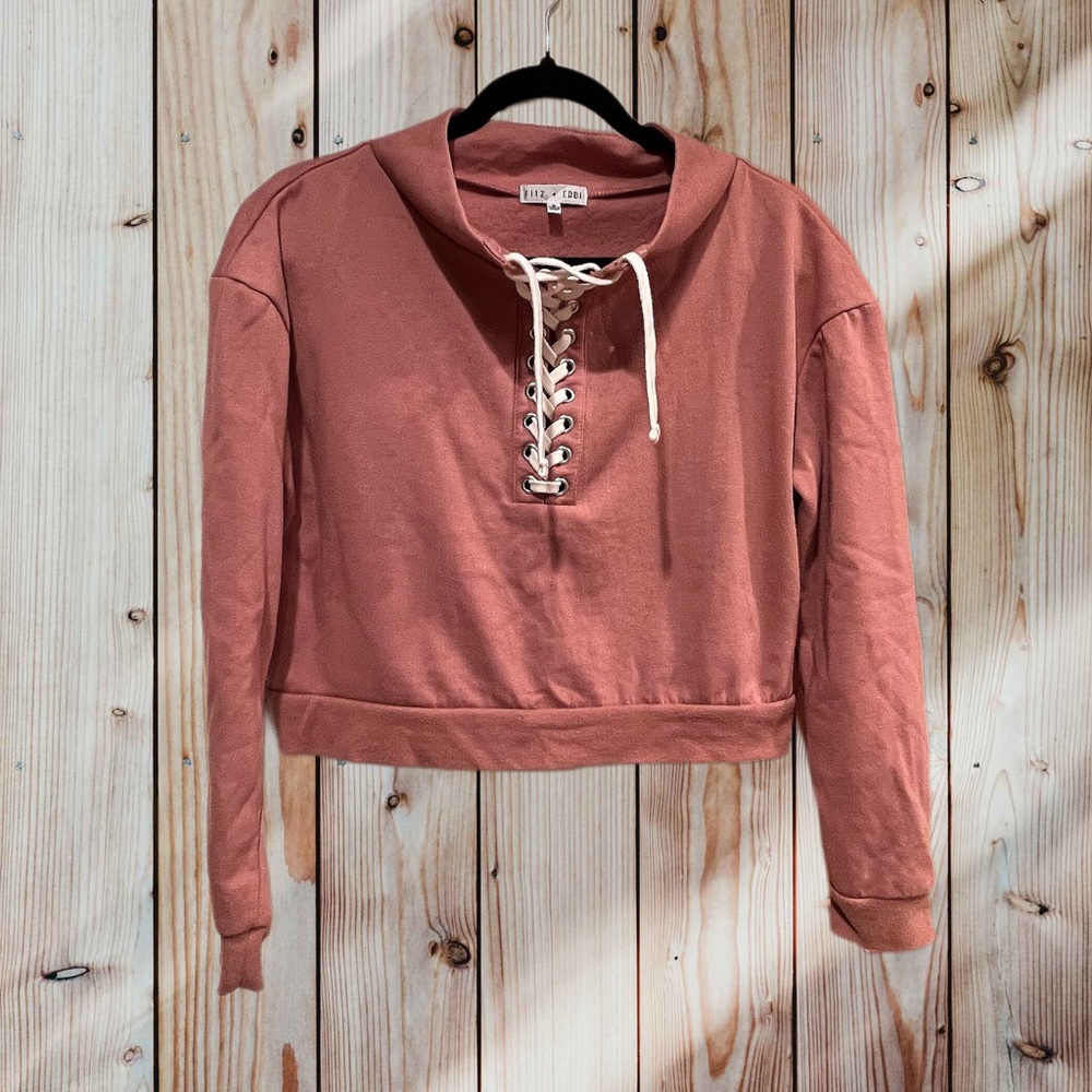 Fitz + Eddi cropped sweater. Size S